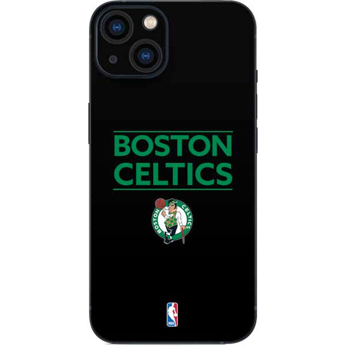NBA Boston Celtics Standard - Black iPhone Skins